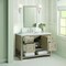 James Martin Vanities 48'' Single Vanity, Whitewashed Oak w/ 3 CM Arctic Fall Solid Surface Top 330-V48-WWO-3AF - alternate 5